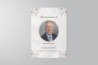Understanding Funeral Programmes and Obituary Templates