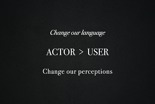 Change our language, change our perceptions