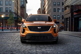 The Cadillac XT4 Sport