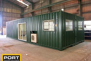 Work From Home in Style: Convert a Shipping Container into Your Dream Office