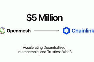Openmesh Partners with Chainlink at SmartCon 2024: A Platinum Sponsorship with $5 Million in Cloud…