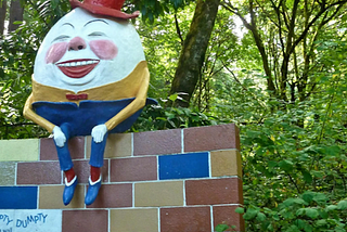 The amusement park Storybook Land in Oregon.