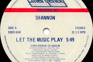 HAPPY 40TH BIRTHDAY LET THE MUSIC PLAY BY SHANNON