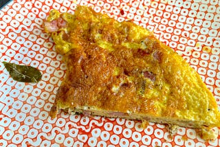 Sausage and Cheese Omelette