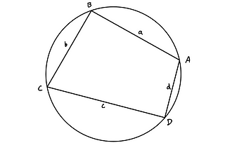 Deriving the Area of a Triangle using a Quadrilateral