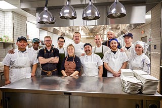 Entire Five-Star Restaurant Kitchen Staff On Crystal