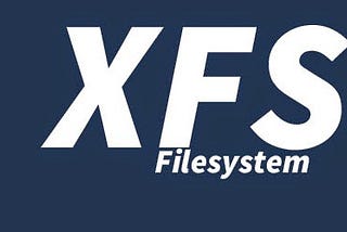 XFS online enlargement