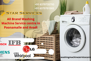 washing machine service centre in poonamallee