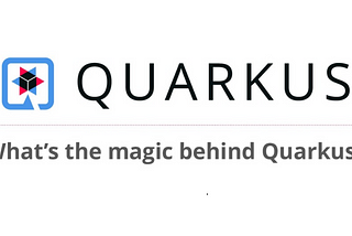 Bootstrapping a Quarkus App