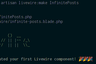 Laravel Infinite Scrolling with Livewire