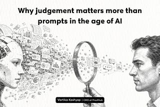 Why judgement matters more than prompts in the age of AI