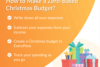 How to Make a Zero-Based Christmas Budget?