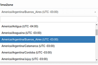 Timezones en Laravel definidos por el usuario