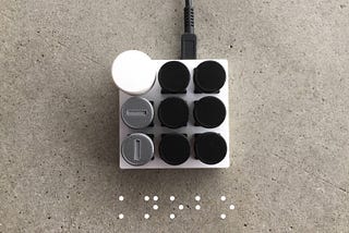 A Braille(-ent) Idea for a Keyboard
