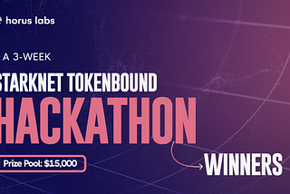 Announcing Tokenbound Hackathon Winners