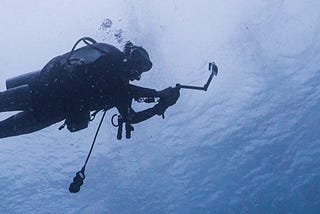 Underwater with Camille