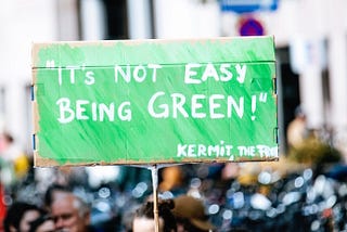 Being “Green” is more often only talk