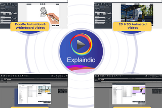 Best Software to make 2D AND 3D videos Explaindio software