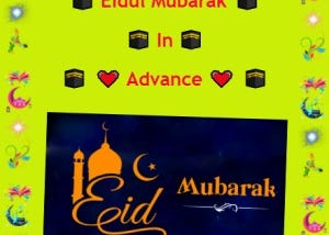 Eid Mubarak Wishing Script 2020