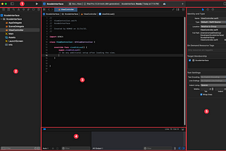 Understanding Xcode 14 Interface