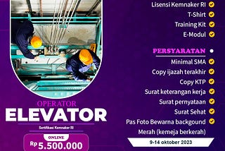 OPERATOR ELEVATOR TERBAIK