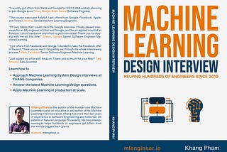 Machine Learning interview books