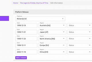 Release dates 2.0 is here!