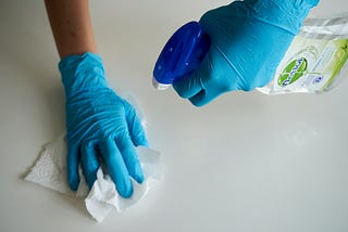 Gloves, Wipes and Bleach (My Mom’s Alzheimer’s)