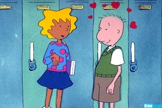 Do Doug Funnie and Patti Mayonnaise end up together?