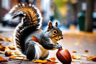 Feeling Anxious? Look to the Squirrel and its Acorn