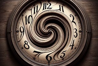 Image of a melting clock face to illustrate post