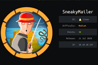 SneakyMailer — HackTheBox