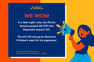 Statement: SB 3777 Passed!
