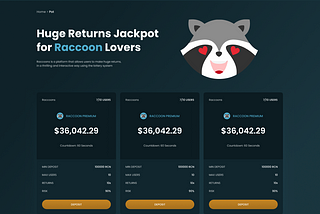 The next big thing; Racoons