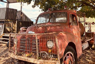 Rust Never Sleeps: A Retired Fire Truck’s Last Watch
