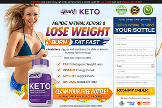 Yeah Keto Diet *Reviews* — Yeah Keto Pills Price or Not?