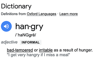 Hangry pet