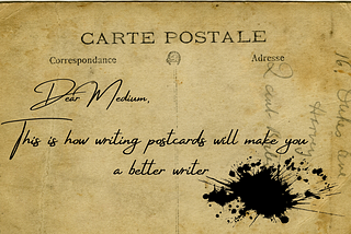 How Writing Postcards Makes You a Better Writer