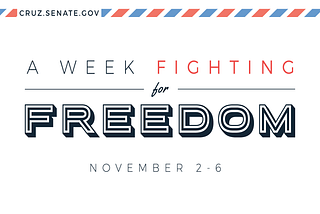 A WEEK FIGHTING FOR FREEDOM - Nov. 2-6