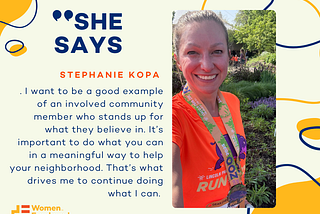 “She Says” with Stephanie Kopa