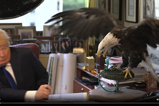 Next Tuesday, Flip Trump The Bird
