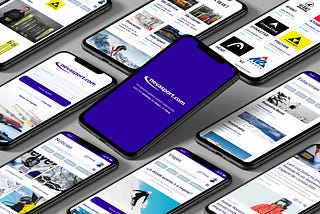 nevasport.com: UX/UI design project