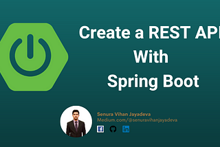 Create a REST API With Spring Boot