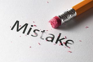 Is it a mistake or learning?