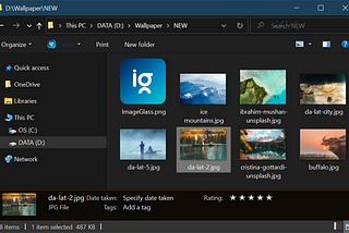 Enable Windows File Explorer sort order in ImageGlass 7