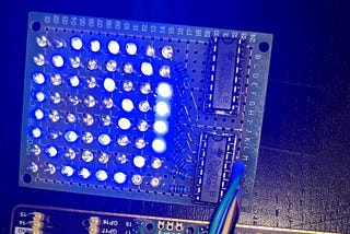 Build a Raspberry Pi Pico Powered 8x8 LED Matrix from Scratch