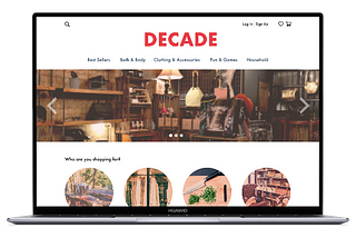 Case study: Redesigning an ecommerce website