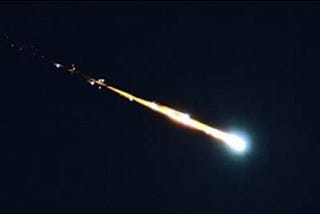 A falling star
