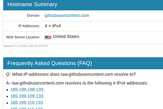 Failed to connect to raw.githubusercontent.com port 443: Connection refused-How to Fix