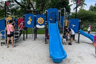 The different types of playgrounds we have in Singapore